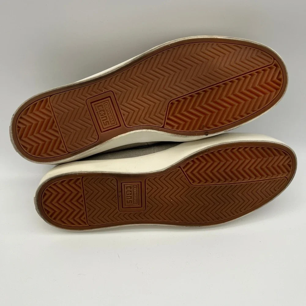 Converse CONS 147540C M 13 Gray Suede Skate Shoes Low Top Moccasin Toe‎ Sneaker - Picture 5 of 10
